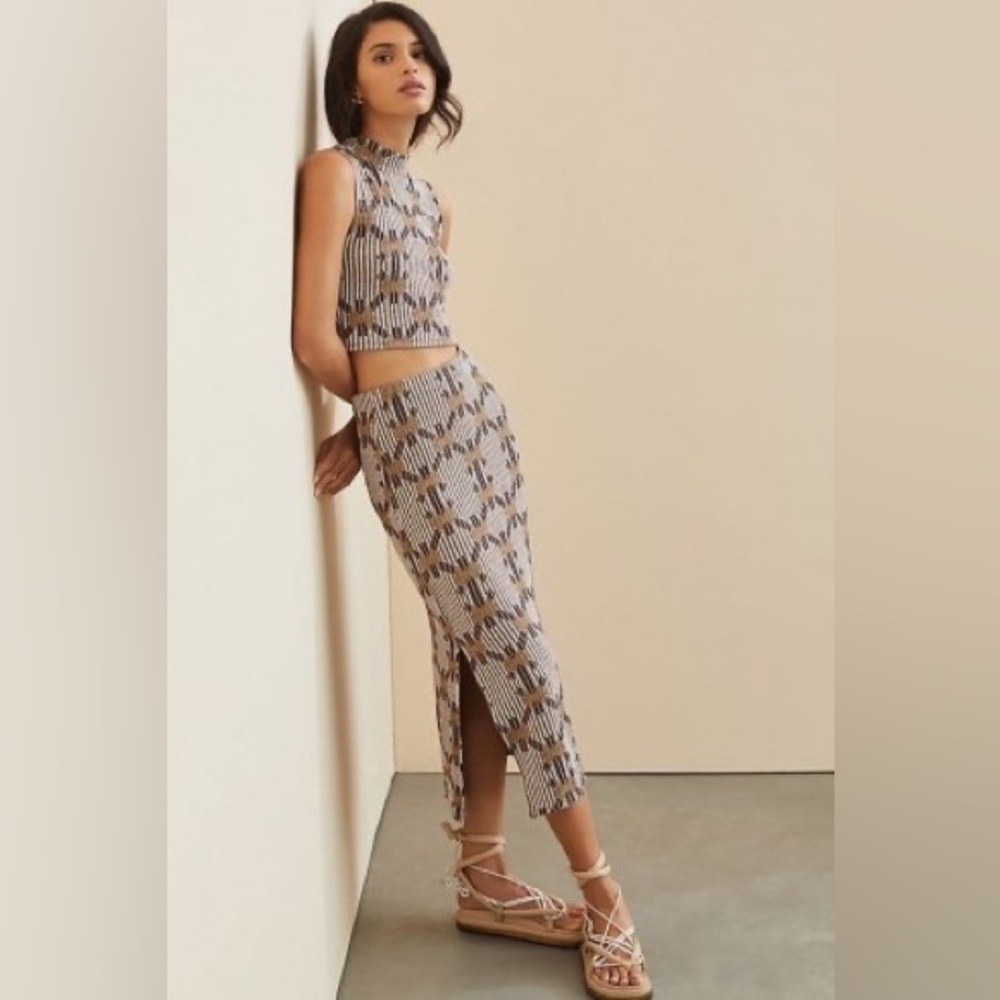Anthropology 2-Piece Skirt/Tank Set